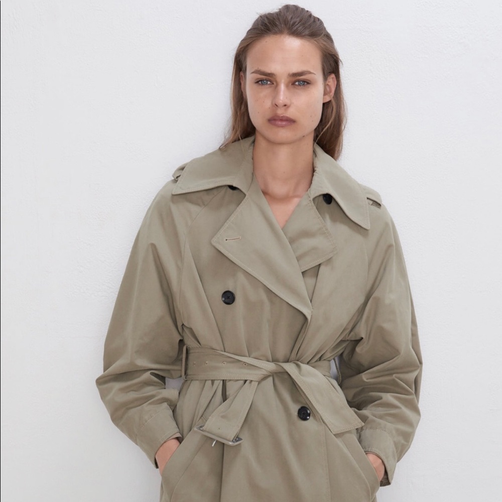 Zara Oversized Trench Coat NWT